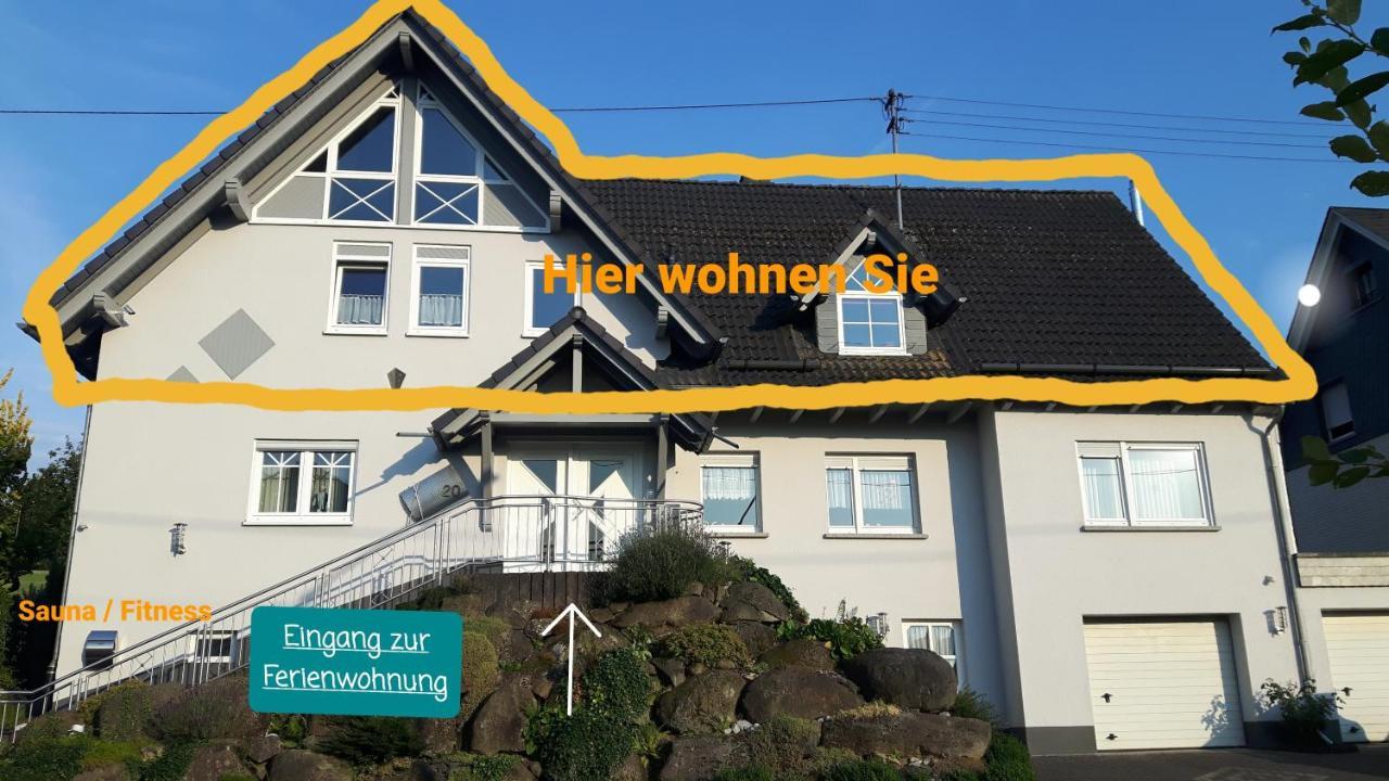 Ferienwohnung Fitness Entspannung Sauna Im Westerwald Derschen エクステリア 写真